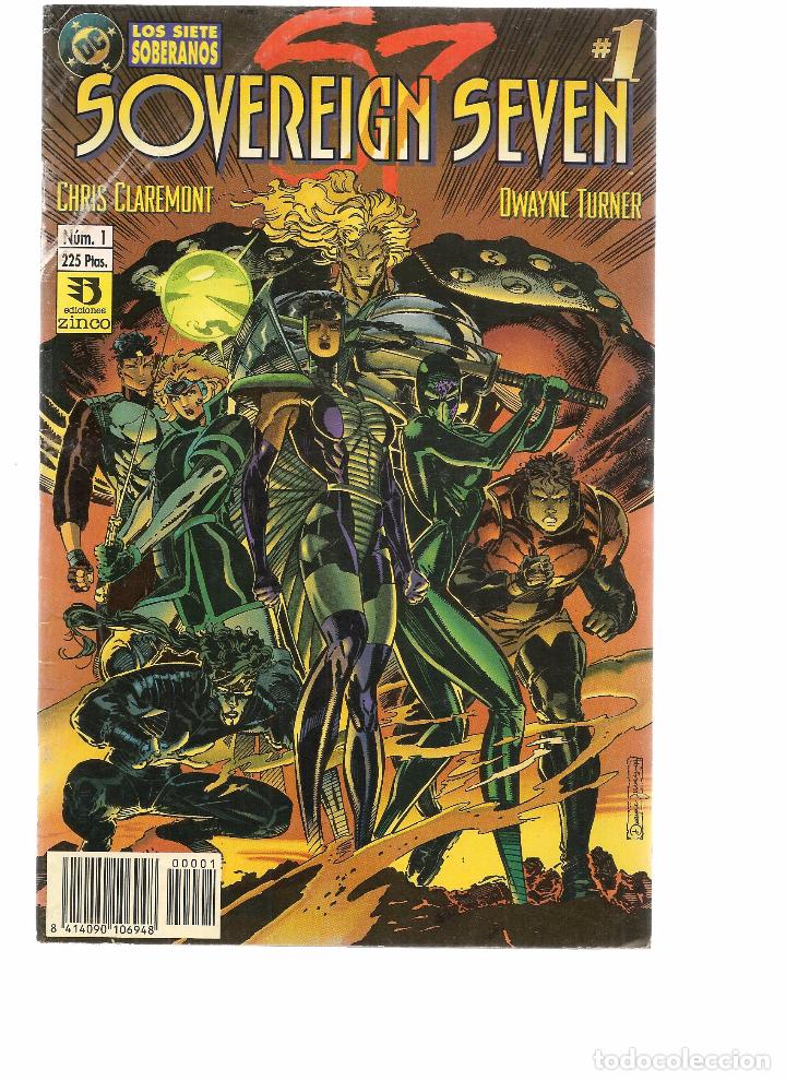 C&oacute;mics: SOVEREIGN SEVEN. N&ordm; 1. EDICIONES DC / ZINCO. (RF.MA)C/39 - Foto 1