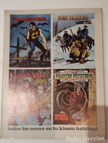 C&oacute;mics: Zagor n&ordm;1 Angustia de Ediciones Zinco 1982 - Foto 2