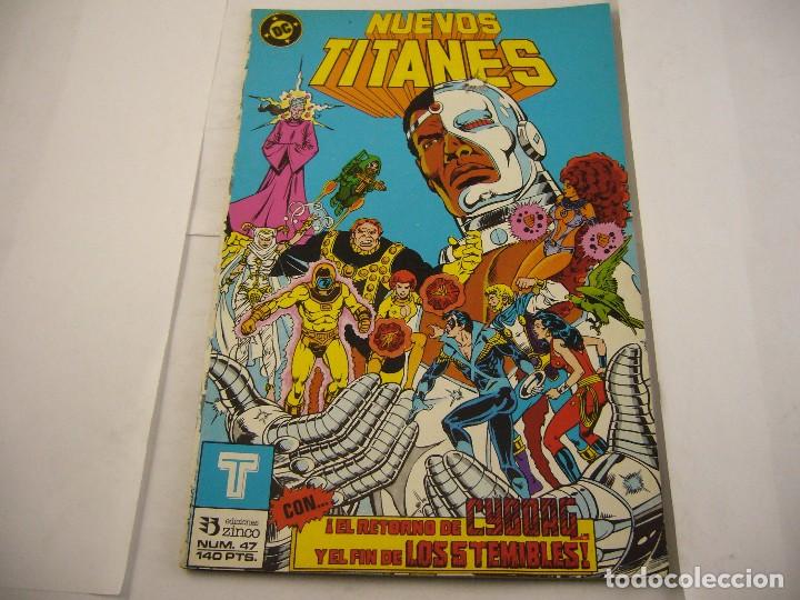 C&oacute;mics: NUEVOS TITANES N&ordm; 47 - Foto 1