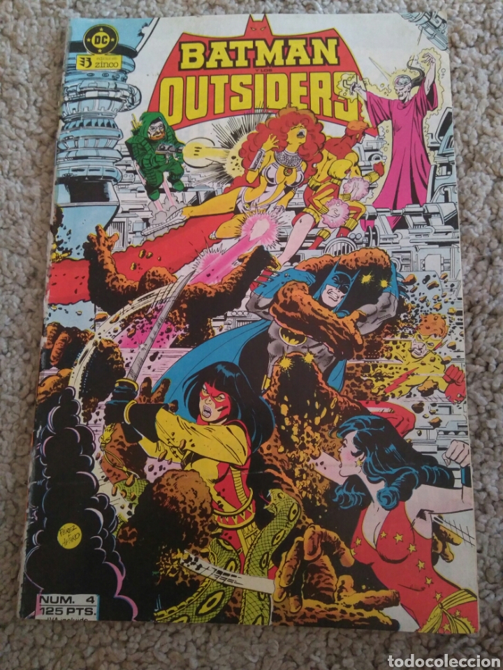 C&oacute;mics: Comic Batman Outsiders. Zinco. Num 4. - Foto 1