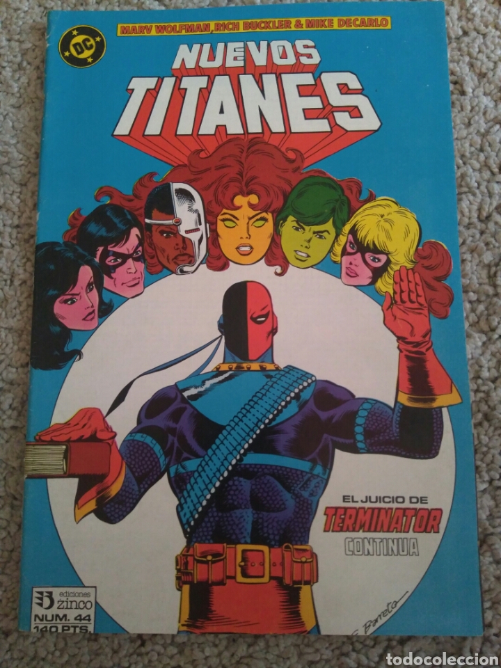 C&oacute;mics: Comic Los Nuevos Titanes num 44 el juicio de Terminator contin&uacute;a - Foto 1