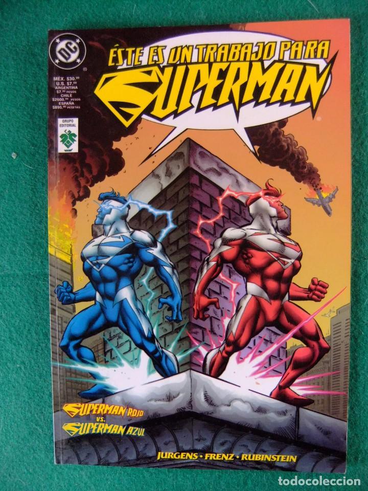 C&oacute;mics: SUPERMAN ROJO SUPERMAN AZUL EDITORIAL VID - Foto 1