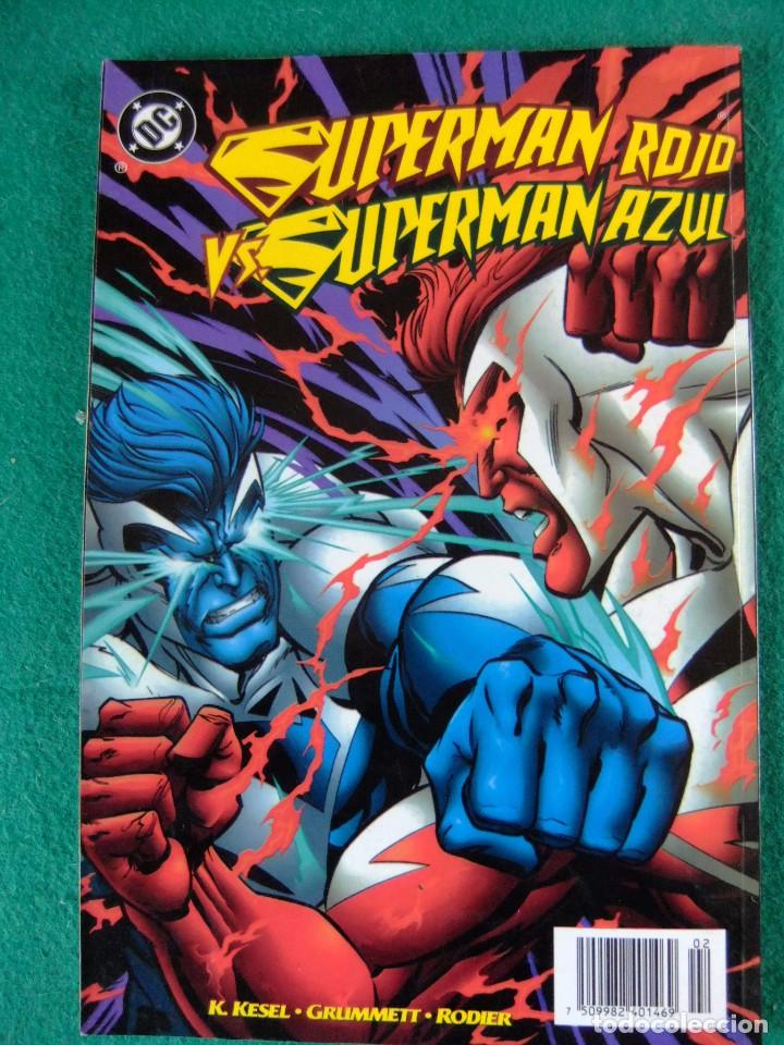 C&oacute;mics: SUPERMAN ROJO SUPERMAN AZUL EDITORIAL VID - Foto 2