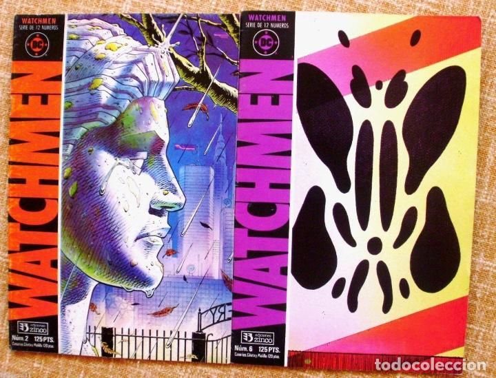 C&oacute;mics: Lote de 2 Comics de WatchMen, 1987, n&uacute;meros 2 y 6 - Foto 1