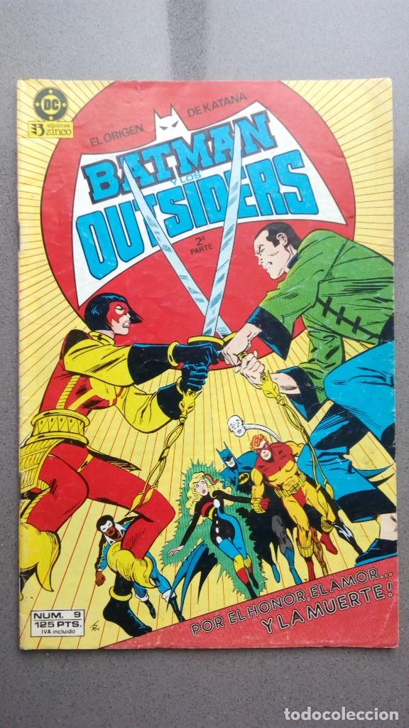 C&oacute;mics: BAT-MAN Y LOS OUTSIDERS N&ordm; 9, EDICIONES ZINCO, A&Ntilde;O 1984 - Foto 1