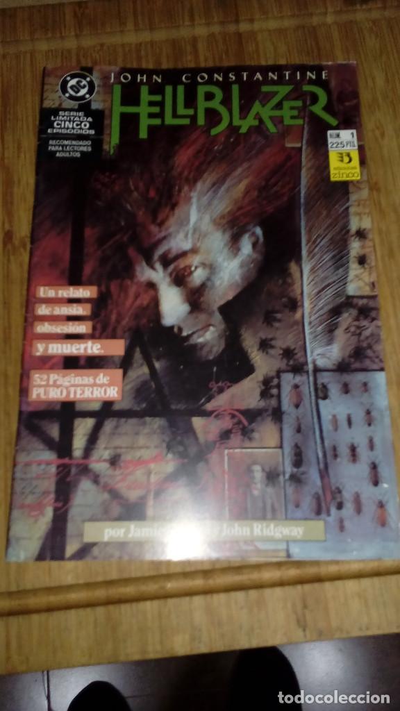 C&oacute;mics: Hellblazer N&ordm; 1-2-3 de serie limitada de 5 ZINCO - Foto 1