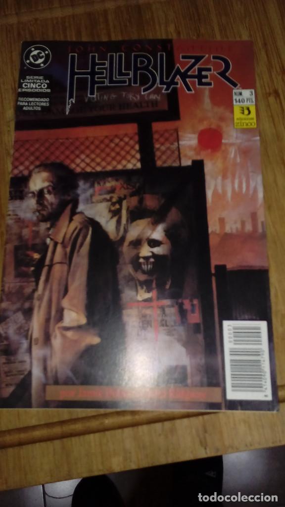 C&oacute;mics: Hellblazer N&ordm; 1-2-3 de serie limitada de 5 ZINCO - Foto 3