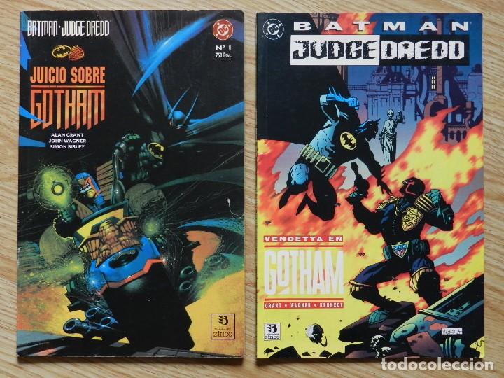 comic dc nº1 batman judge dredd juicio sobre go - Buy Comics Batman,  publisher Zinco on todocoleccion