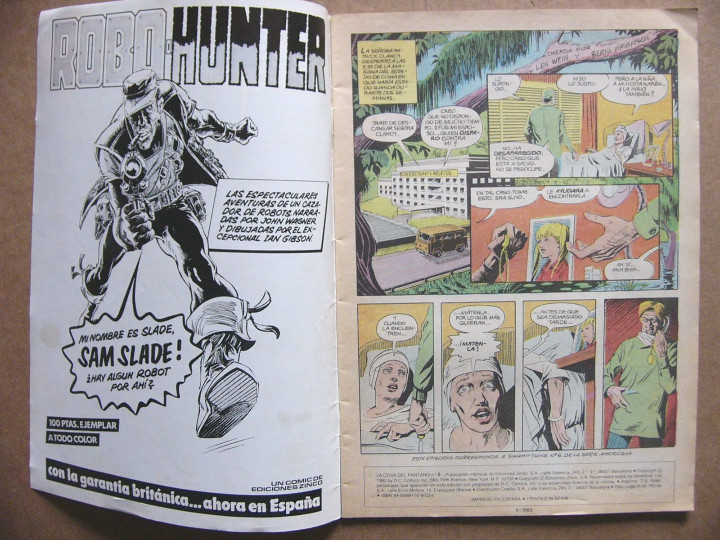 C&oacute;mics: Comic La Cosa del pantano n&ordm; 6 A bordo de la nave Haven - Ediciones Zinco - Foto 2