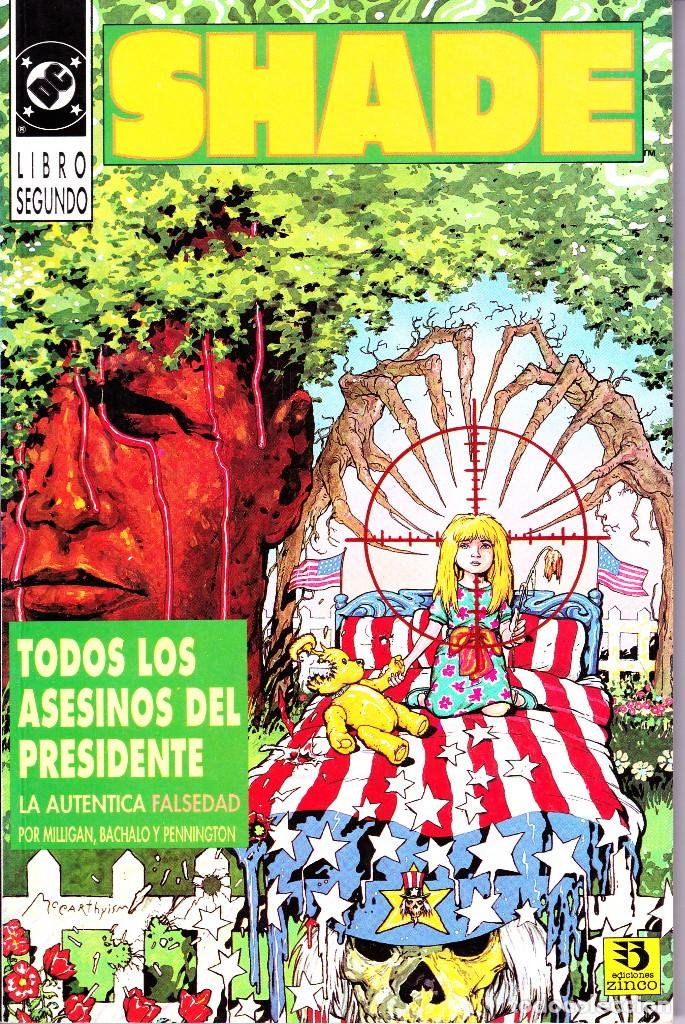 C&oacute;mics: SHADE. VERTIGO. 1993 ZINCO. LIBROS 1 Y 2. COMPLETA - Foto 2