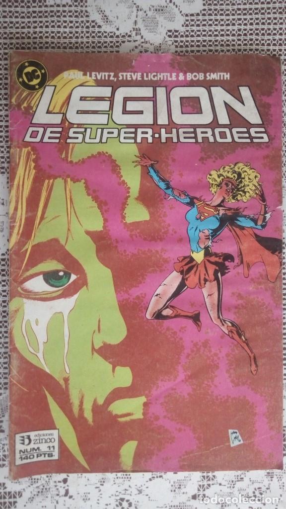 C&oacute;mics: LEGION DE SUPER-HEROES, N&ordm; 11, EDICIONES ZINCO - Foto 1