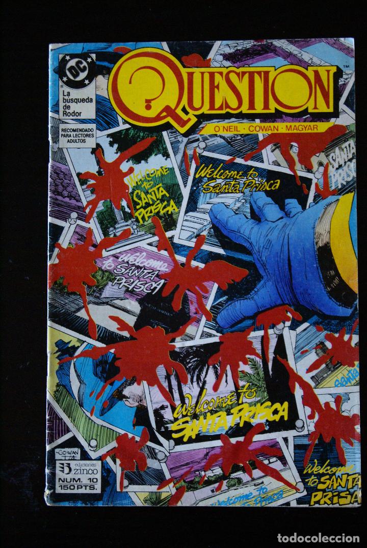 C&oacute;mics: Question, n&ordm; 10. Zinco. - Foto 1