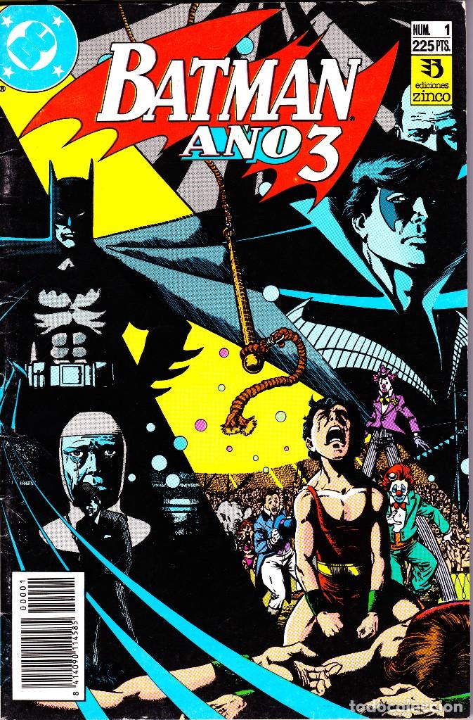 C&oacute;mics: BATMAN A&Ntilde;O 3 NUMERO 1. ESPECIAL ZINCO - Foto 1