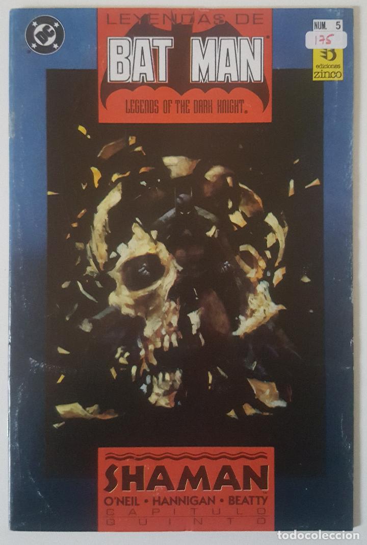 C&oacute;mics: Leyendas de Batman #5 (Zinco, 1991) - Foto 1