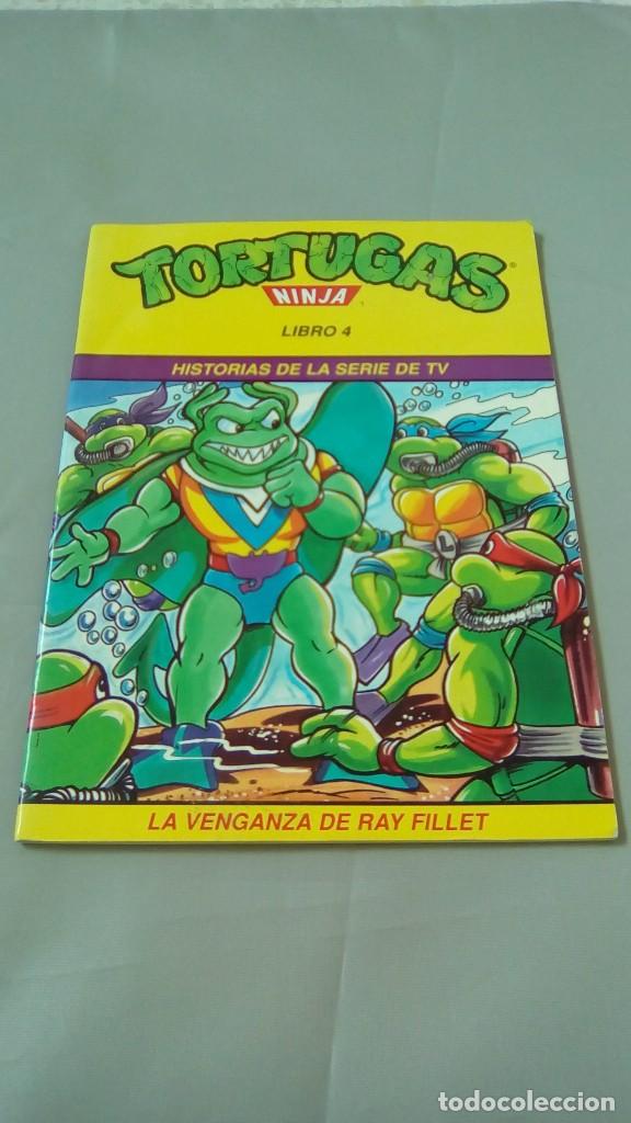 C&oacute;mics: TORTUGAS NINJA LIBRO 4 - LA VENGANZA DE RAY FILLET - Foto 1