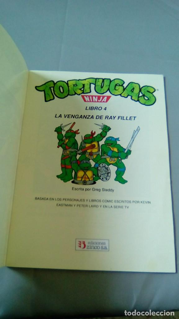 C&oacute;mics: TORTUGAS NINJA LIBRO 4 - LA VENGANZA DE RAY FILLET - Foto 3