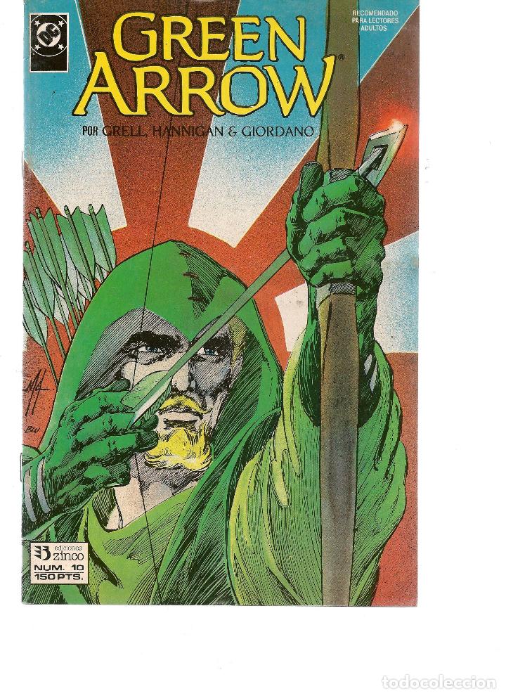 C&oacute;mics: GREEN ARROW. N&ordm; 10. DC / ZINCO. (V1/C4) - Foto 1