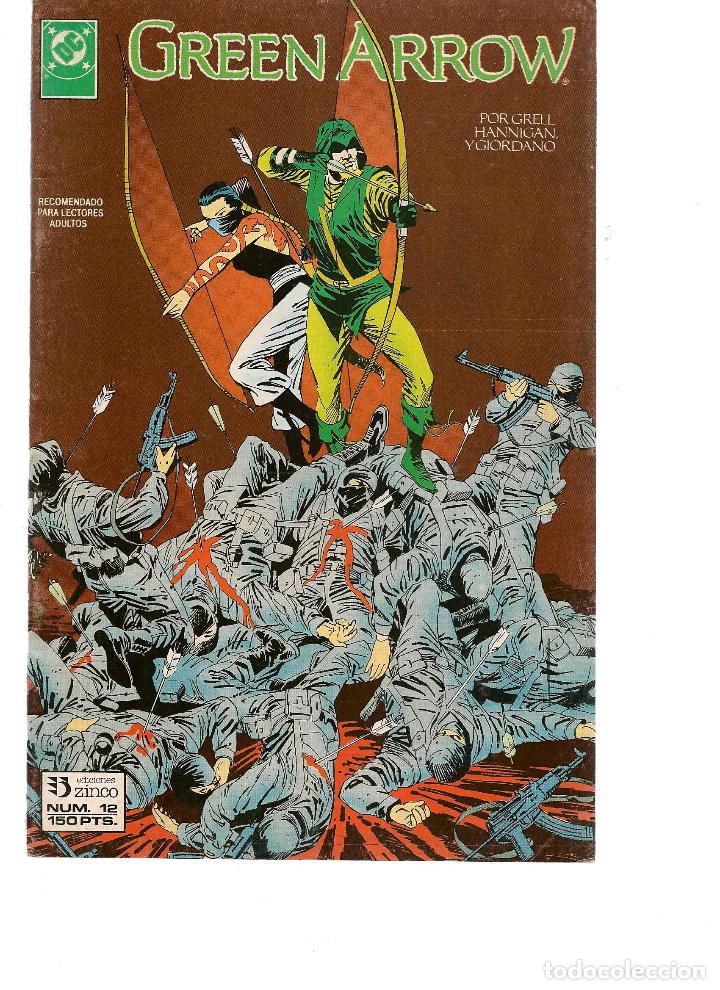 C&oacute;mics: GREEN ARROW. N&ordm; 12. DC / ZINCO. (V1/C4) - Foto 1