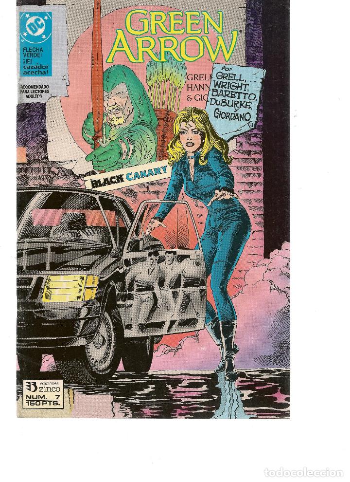 C&oacute;mics: GREEN ARROW. N&ordm; 7. DC / ZINCO. (V1/C4) - Foto 1