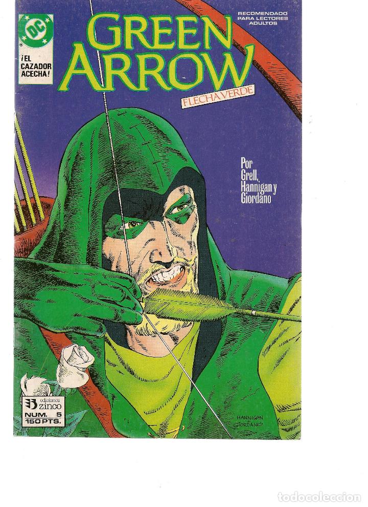C&oacute;mics: GREEN ARROW. N&ordm; 5. DC / ZINCO. (V1/C4) - Foto 1