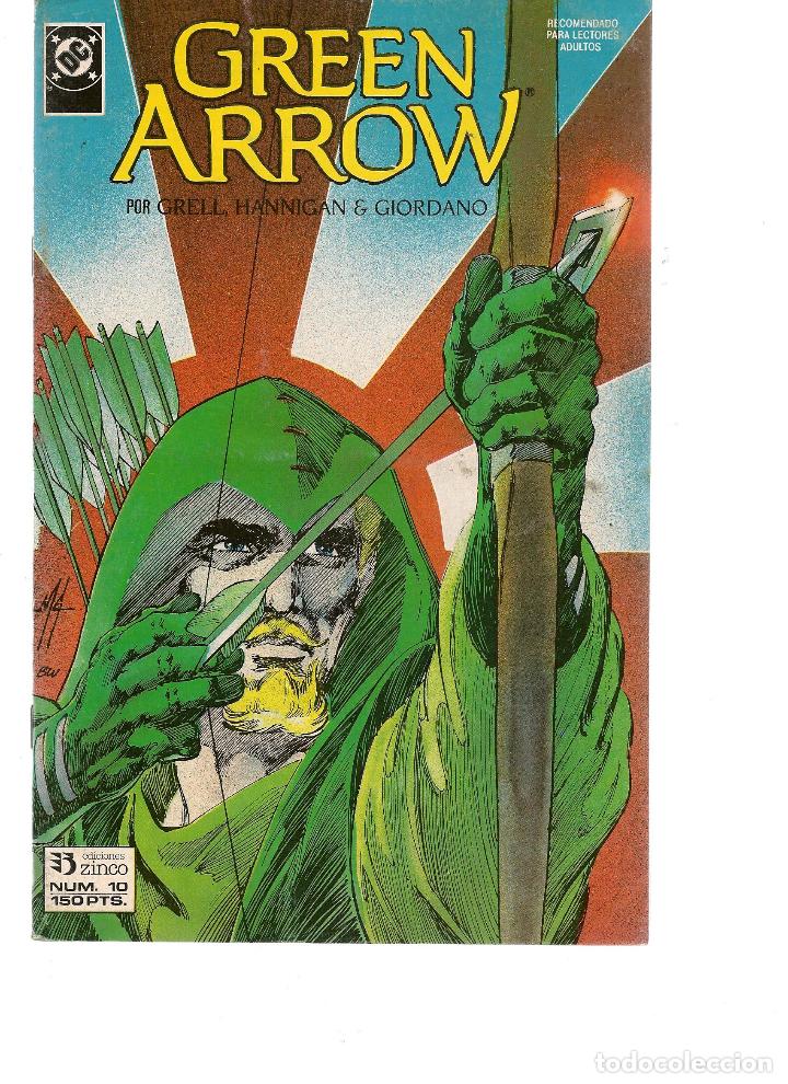 C&oacute;mics: GREEN ARROW. N&ordm; 10. DC / ZINCO. (V1/C4) - Foto 1