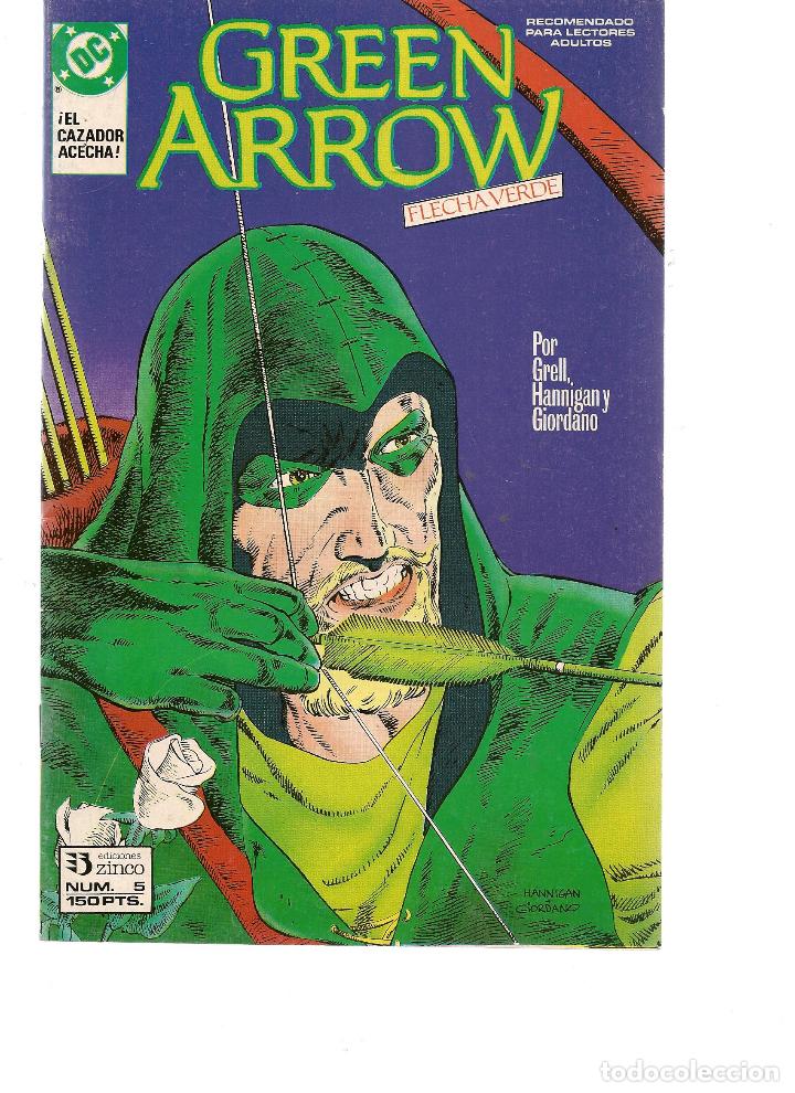 C&oacute;mics: GREEN ARROW. N&ordm; 5. DC / ZINCO. (V1/C4) - Foto 1