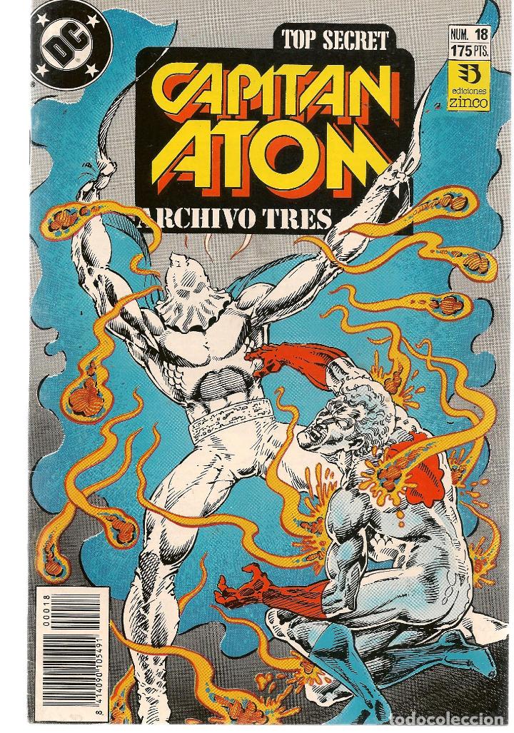 C&oacute;mics: CAPITAN ATOM. N&ordm; 18. DC / ZINCO .(C/A13) - Foto 1