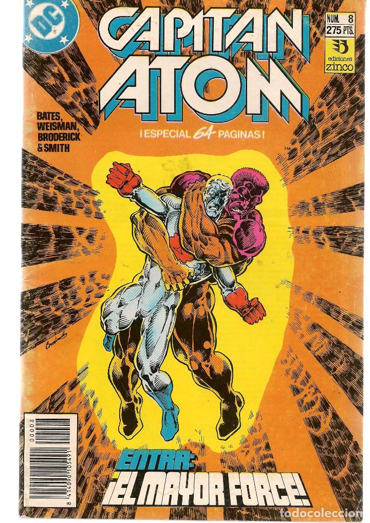 C&oacute;mics: CAPITAN ATOM. N&ordm; 8. DC / ZINCO .(C/A13) - Foto 1