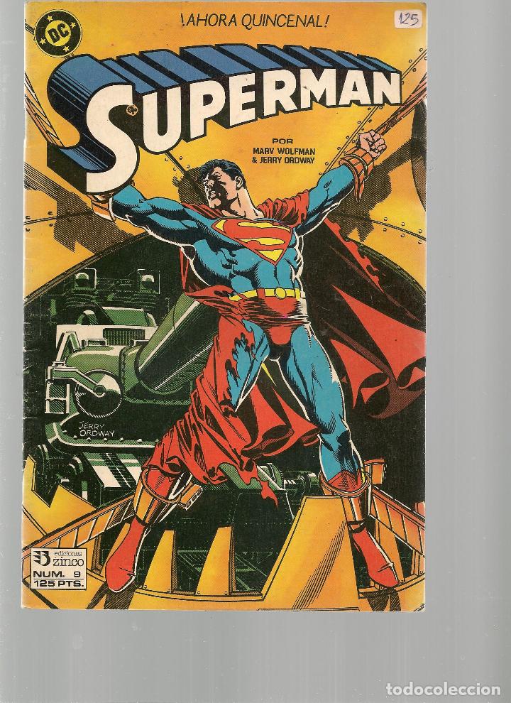 C&oacute;mics: SUPERMAN. N&ordm; 9. DC / ZINCO (C/A24) - Foto 1
