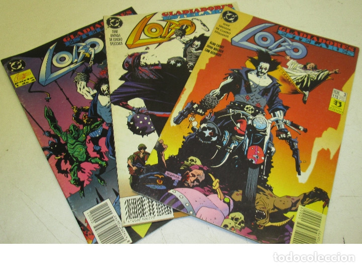 Cómics: Lote 3 comics LOBO, GLADIADORES ESTELARES - ed. ZINCO + WILDCATS WILDC.A.T.S. nº5 Image - Foto 1 - 119270202