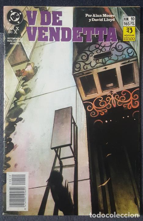 C&oacute;mics: V de Vendetta #10 (Zinco, 1989) -&uacute;ltimo n&uacute;mero- - Foto 1