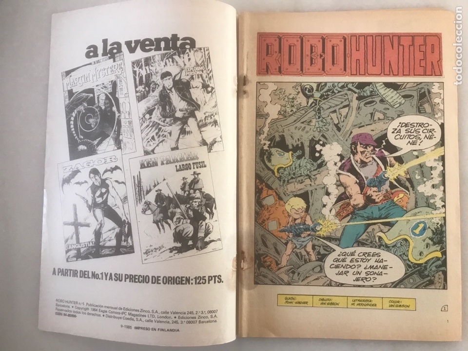 C&oacute;mics: ROBOHUNTER #5 - Foto 3