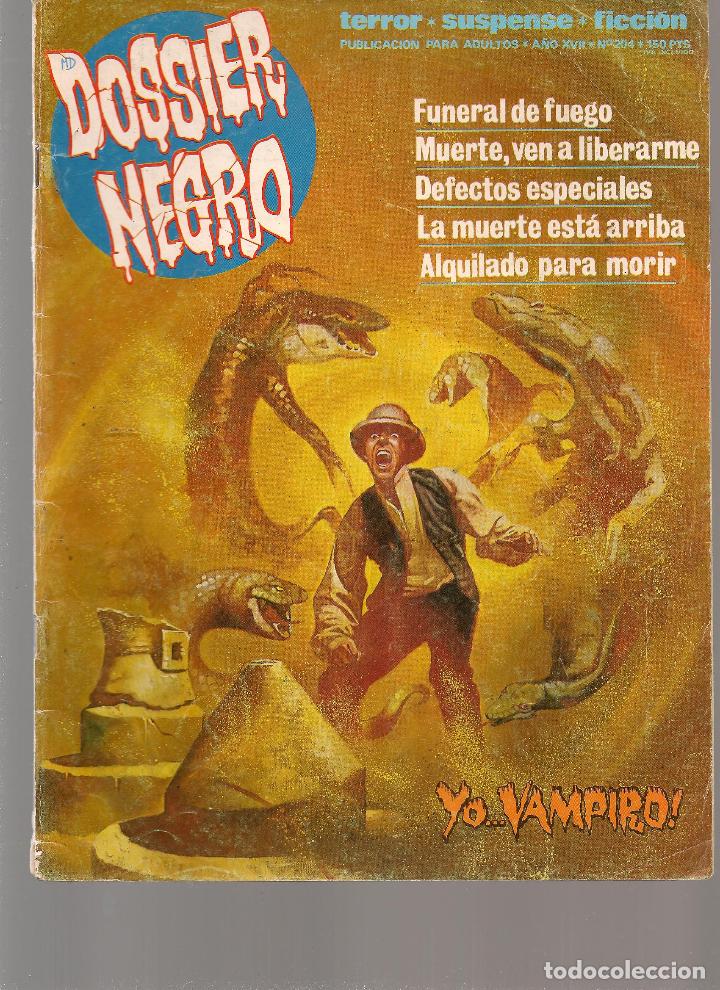 C&oacute;mics: DOSSIER NEGRO. N&ordm; 204. EDICIONES ZINCO. (RF.MA).B/63 - Foto 1
