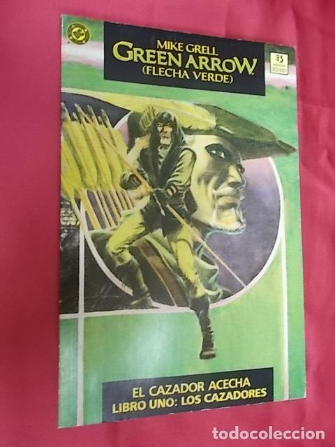 C&oacute;mics: GREEN ARROW. LIBRO UNO. EL CAZADOR ACECHA. FLECHA VERDE. EDICIONES ZINCO. - Foto 1