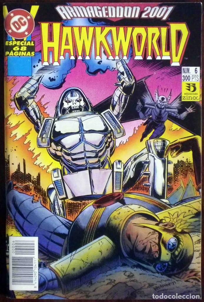 C&oacute;mics: Armageddon 2001 - Hawkworld N&ordm; 6 - Impecable. Con funda protectora. - Foto 1