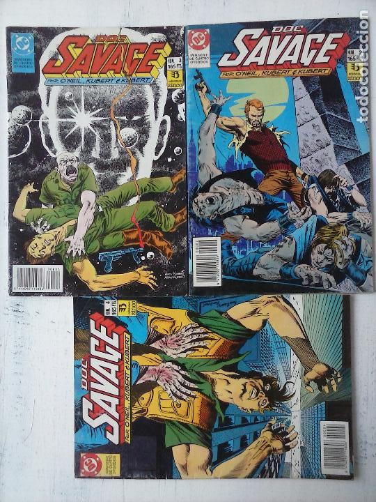 C&oacute;mics: DOC SAVAGE N&ordm;S -  2,3,4 - ZINCO - 1990 - Foto 1
