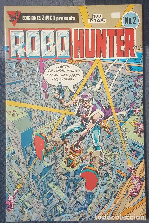C&oacute;mics: Robo-Hunter #2 (Zinco, 1985) - Foto 1
