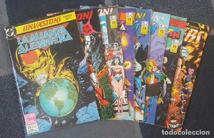 C&oacute;mics: &iexcl;Invasi&oacute;n! #1-8 (Zinco, 1990) -completa- - Foto 1