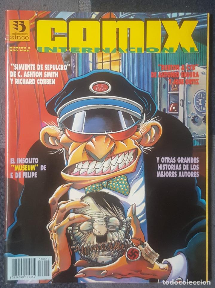 C&oacute;mics: Comix Internacional #2 (Zinco, 1992) - Foto 1