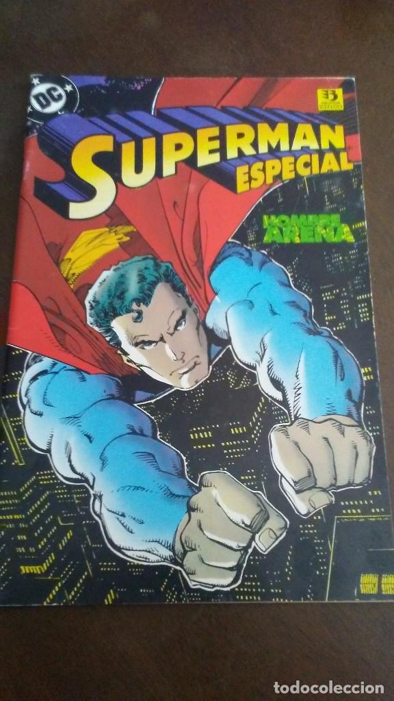 C&oacute;mics: SUPERMAN ESPECIAL HOMBRE DE ARENA - Foto 1