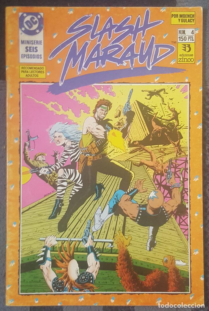C&oacute;mics: Slash Maraud #4 (Zinco, 1990) - Foto 1