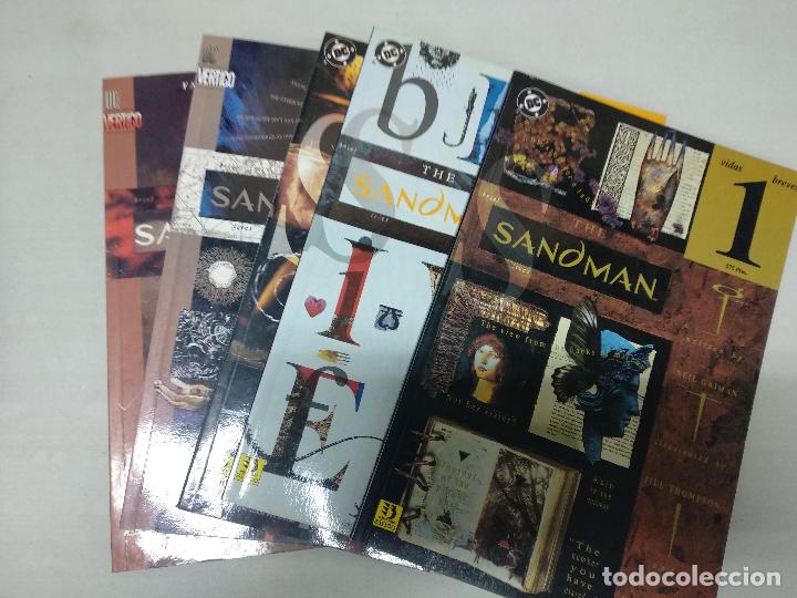 C&oacute;mics: SANDMAN VIDAS BREVES SAGA COMPLETA EDICIONES ZINCO - Foto 1