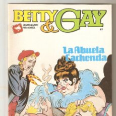 Cómics: BETTY & GAY Nº 7 DE 7 - RELATOS PARA ADULTOS - COMIC EROTICO - EDICIONES ZINCO - 1988 - 36 PP -. Lote 128383223