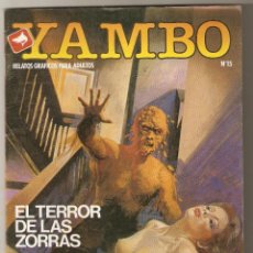 Cómics: YAMBO Nº 15 - RELATOS PARA ADULTOS - COMIC EROTICO - EDICIONES ZINCO - 1987 - 66 PP -. Lote 128931207