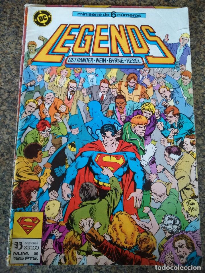 C&oacute;mics: LEGENDS -- N&ordm; 2 DE 6 -- EDICIONES ZINCO -- - Foto 1