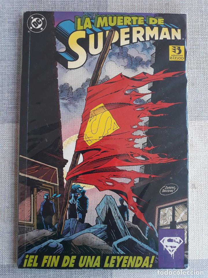 C&oacute;mics: La muerte de superman ed.zinco 1993 - Foto 1