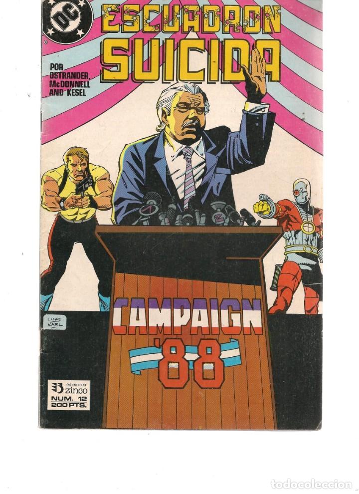 C&oacute;mics: ESCUADRON SUICIDA. N&ordm; 12. DC/ZINCO (ST/A17) - Foto 1