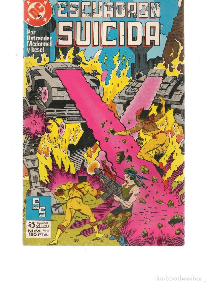 C&oacute;mics: ESCUADRON SUICIDA. N&ordm; 13. DC/ZINCO (ST/A17) - Foto 1