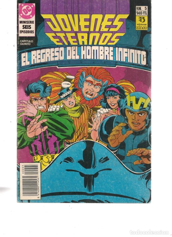 C&oacute;mics: J&Oacute;VENES ETERNOS. COMPLETA. DC/ZINCO (ST/A10) - Foto 5