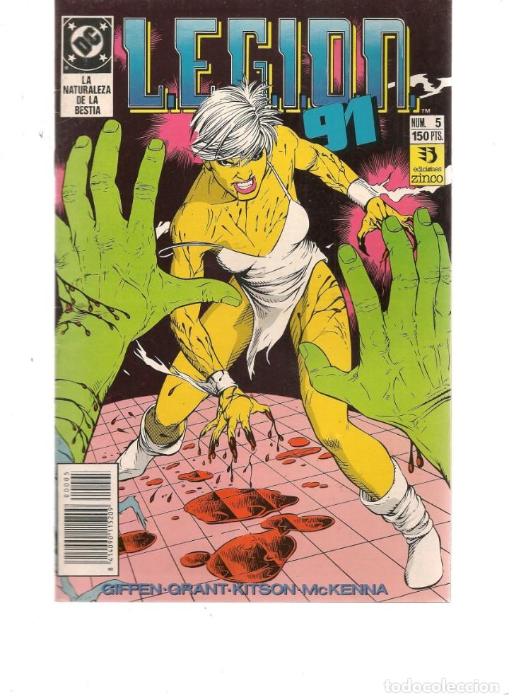 C&oacute;mics: LEGI&Oacute;N 91. N&ordm; 5. DC/ZINCO (ST/A10) - Foto 1